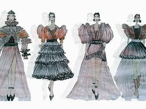 云南彝族服饰元素在现代礼服设计中的应用实践