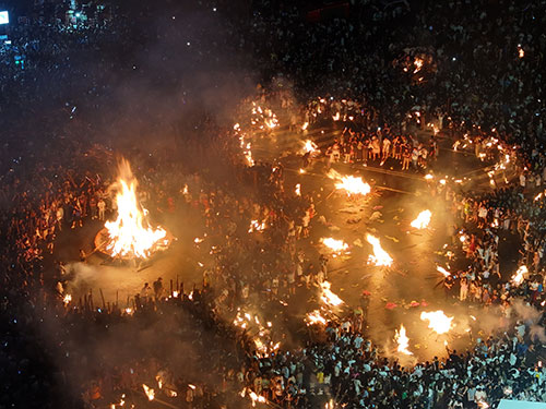 所有的火焰都朝向一个目标——献给2025年火把节