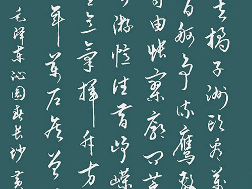 黄发能丨敬书毛主席诗词