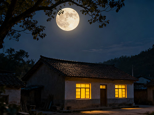 中秋月亮:天地之间的诗意交响曲