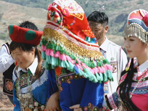 云南武定:彝乡情韵 哭嫁声长