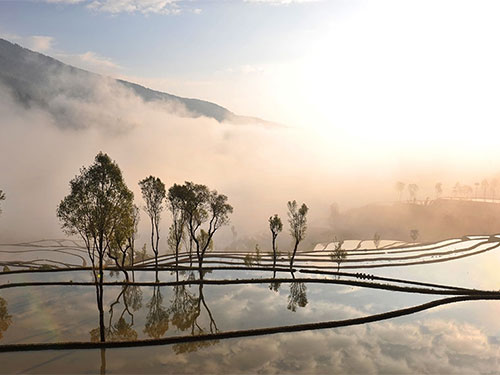 孔建庵|冬临梯田感怀五首