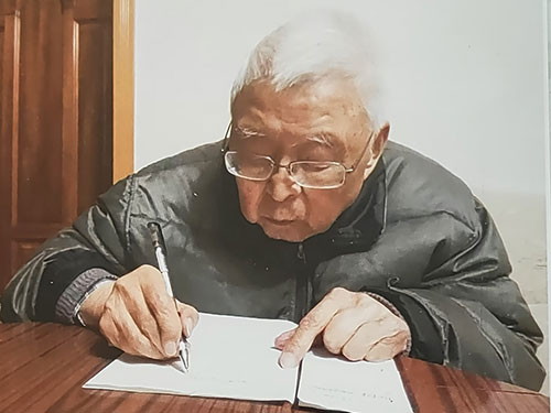 郁东｜人尊——致著名作家王公浦