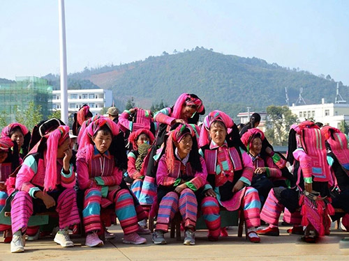 ​灿烂山花中的“尼苏嫫”｜南部方言彝族服饰