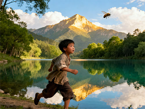 孔建庵｜小时候追蜂记