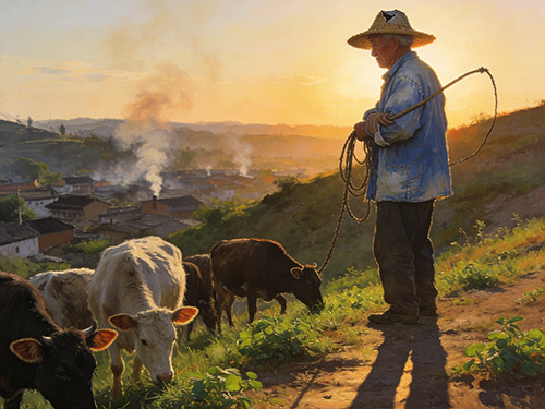 李正洪｜牛羊群里的父亲